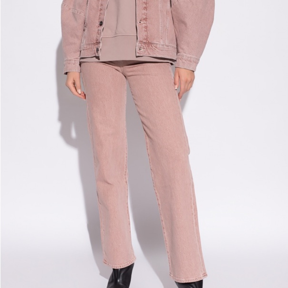 New Levi’s Made and Crafted High Loose Women's Jeans pink sand - Picture 7 of 11